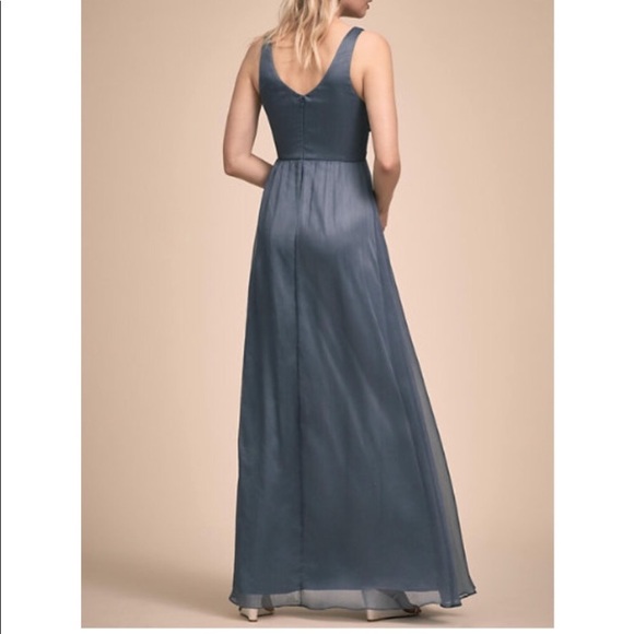 BHLDN Anthropologie Long Angie Dress Purple/Pink, XS - Picture 10 of 15